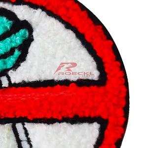 ผ้ากำมะหยี่ปักลายดีไซน์ใหม่ผ้ากำมะหยี่พิมพ์ลายด้วยความร้อนบนเสื้อผ้าของคุณขายดี - Product Image 4