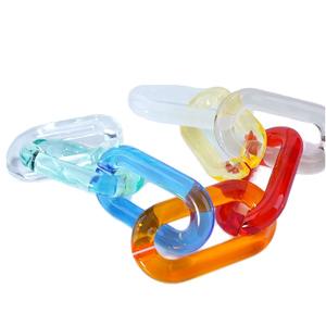 Décoration d'intérieur : Chaînes en résine personnalisables, très grandes tailles et couleurs claires, maillons en résine multicolores disponibles. - Product Image 6