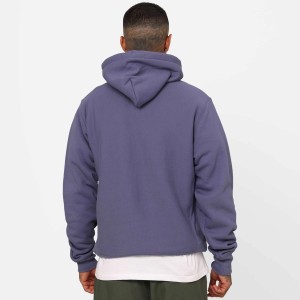 2024 OEM Mens 100% personalizado impreso liso en blanco logotipo personalizado de gran tamaño de talla grande pulóver en blanco de peso pesado sudaderas con capucha para hombre - Product Image 6