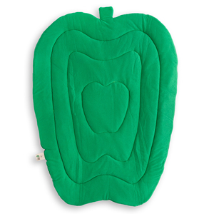 100% coton Aplee vert tricot circulaire 76*100 cm bébé temps de jeu EOC conception spéciale lit bébé - Product Image 1