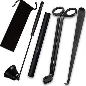 Premium Home Bougie Snuffer Set Bougie Mèche Cutter Bougie Extincteur Ensemble d'outils artisanaux pour les amateurs de bougies - Product Image 6