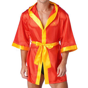 New Style Men <b>Boxing</b> <b>Robes</b> Solid Color <b>Boxing</b> <b>Robes</b> Made In Pakistan <b>Boxing</b> <b>Robes</b> For Sale - Product Image 5