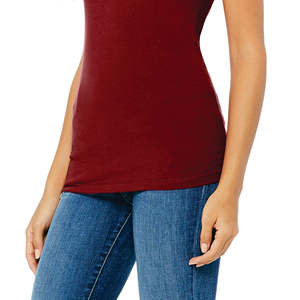 Airlume-Camiseta ajustada para mujer, Camiseta de algodón peinado y anillo de 100% oz, longitud corporal más larga, tejido de hombro, 32, 4,2 oz - Product Image 5