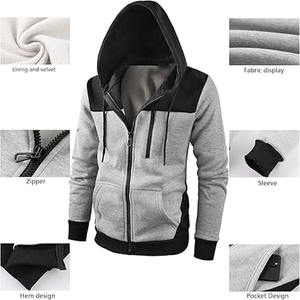 Fabricantes de sudaderas con capucha Sudadera con capucha Lisa 100% algodón Grueso Peso pesado 500GSM Sudaderas con capucha de gran tamaño subidas por Dress Sports - Product Image 2