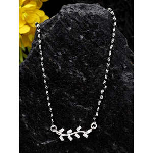 Compre un Mangalsutra de Plata Pura, Joyería Cultural Coleccionable, Regalo Perfecto para su Esposa - Product Image 2