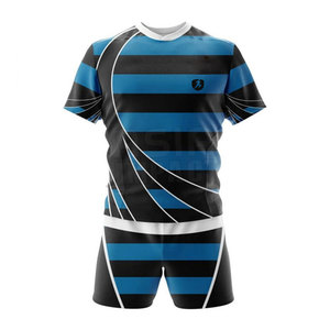 Uniforme de rugby cómodo superventas Uniforme de rugby de manga corta hecho de alta calidad Uniforme de rugby de gran oferta - Product Image 1