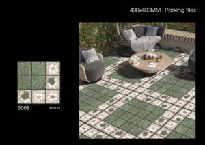 Premium <b>Matt</b> Ceramic Parking Tiles 40x40cm 400x400mm Outdoor <b>Flooring</b> for Driveway Patio and Parking Lots - Product Image 4