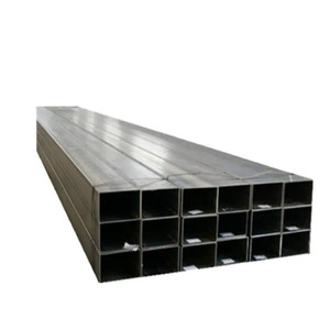 Square Tube Hollow Steel Metal Tube Pipe Factory Galvanized Steel Rectangular Pipe Customized Hot Dipped Hot Rolled Fence <b>Post</b> - Product Image 6