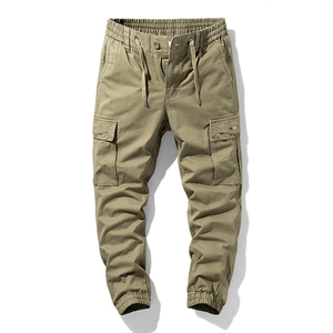 Haute qualité hommes décontracté Streetwear Cargo pantalon Original coton durable lavé avec fermeture éclair Top vente toile Style - Product Image 1