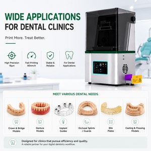 Dental Office <b>3D</b> <b>Printer</b> for Chairside Model Printing and Denture Workflow - Product Image 1