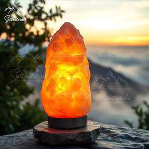 Lampe à sel en cristal de roche rose de l'Himalaya naturel du Pakistan Lampe à sel naturel de qualité supérieure pour la décoration intérieure - Product Image 5