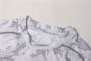 Unisexe imprimé sur mesure pour tissu Rash Guard Half Full Sleeve MMA Wear for Sports Fitness BJJ Short Sleeveguard - Product Image 4