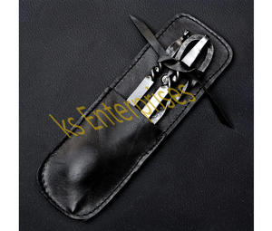 Ensemble de couverts médiéval en acier forgé avec cuillère fourchette couteau forgé à la main ensemble de dîner dans une pochette en daim oem personnalisable - Product Image 5