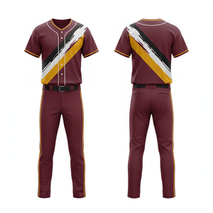 Uniforme de Béisbol Sublimado Personalizado de Alta Calidad 2026, Malla Ligera, Ropa de Equipo al por Mayor - Product Image 5