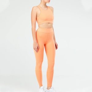 Conjunto de Yoga de 2 Piezas para Mujer, Talla Grande, Transpirable, Ligero, con Encaje, para Gimnasio, Fitness, Correr, Elegante y Personalizable - Product Image 2