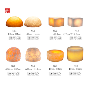 Nueva decoración Himalayan Salt Night Lamp Batería Natural Himalayan Pink Rock Crystal Night Lights - Product Image 4