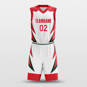 Ensemble uniforme de basketball personnalisé avec maillot léger et respirant et short assorti pour hommes et jeunes. - Product Image 3