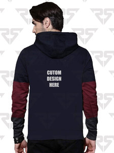 Polar de gran tamaño 320GSM Premium sudaderas con capucha Colores personalizados Sudaderas con capucha transpirables sudaderas con capucha panel de secado rápido para Unisex - Product Image 2
