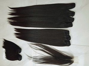 ผมมนุษย์สำหรับต่อผมมนุษย์ผมบริสุทธิ์มัดตรงจากเวียดนาม - Product Image 3
