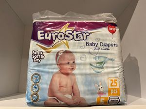Eurostar OEM ผ้าอ้อมเด็กผ้าคอตตอนนิ่มระบายอากาศได้ดียางรัดเอวยางยืดซับน้ำได้ดีปรับแต่งได้ดูแลเด็ก - Product Image 6