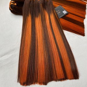 Cabello humano Remy, sin enredos, color de cabello crudo vietnamita, venta al por mayor - Product Image 6