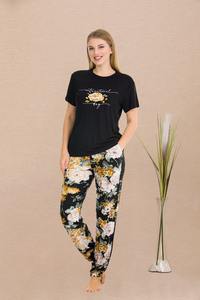 ชุดนอนแขนยาวพรีเมียมสำหรับผู้หญิง ผ้าวิสโคส 100% ให้สัมผัสนุ่มสบายแบบตุรกี ผลิตในตุรกี ชุดนอนหรูหรา นุ่มสบาย เหมาะสำหรับพักผ่อน - Product Image 5