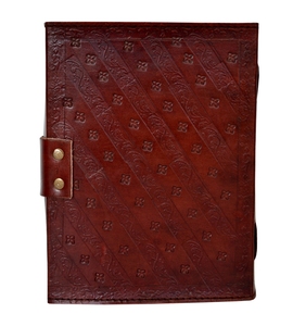 Journal en cuir personnalisé en relief de paon, Journal d'écriture, livre vierge, fournitures de bureau, carnet de notes pour étudiants, vente en gros - Product Image 3