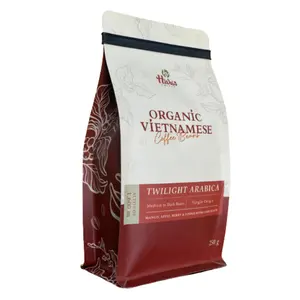 Pronto per l'esportazione chicchi di caffè crudo caffè macinato Arabica dolce alto arrosto caffè Hiva 0.25 kg buon prezzo