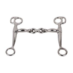 Tom Thumb Broca de doble articulación Western Bits Horse Snaffles 2025 - Product Image 1