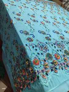 Tissu en dentelle lourde de luxe pour robe de mariée avec motif de diamant 3D et broderie pour robes de soirée - Product Image 2