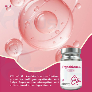 Capsules d'ergothionéine 60 mg, puissant antioxydant, directement du fabricant, pour hommes et femmes, complément d'ergothionéine - Product Image 2