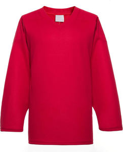 เสื้อเจอร์ซีย์เล่นฮ็อกกี้น้ำแข็งแบบมืออาชีพผ้าแห้งเร็วทำจากโพลีเอสเตอร์ทนทานงานตามสั่ง - Product Image 1