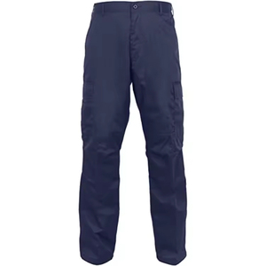 Lupin feutre bleu marine hommes décontracté Slim survêtement tactique sécurité travail pantalon multi-poches grand extérieur travail pantalon Cargo pantalon - Product Image 3