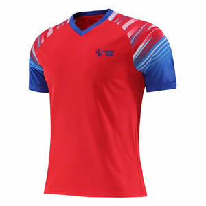 Vêtements de sport personnalisés de haute qualité en gros, maillot de football respirant, séchage rapide, léger, confortable, taille adulte, 100% - Product Image 2