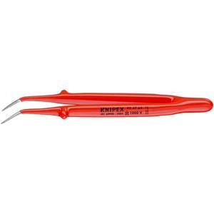 Pinzas Knipex de precisión con puntas aisladas y anguladas para agarrar superficies con finas serraciones transversales - Product Image 1