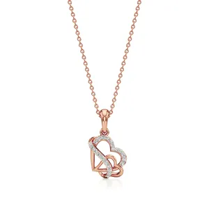 จี้รูปหัวใจประดับเพชร Liora Gleam - Product Image 1