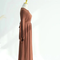 Femme Abaya Dubaï Turquie Islam Kaftan Ramadan Abayas Musulman Arabe Modeste Robe Prière Vêtements pour femmes