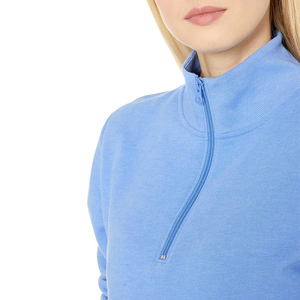 Femmes col roulé demi fermeture éclair sweats polaire vestes hauts surdimensionné pull automne tenues 2024 hiver mode vêtements - Product Image 3