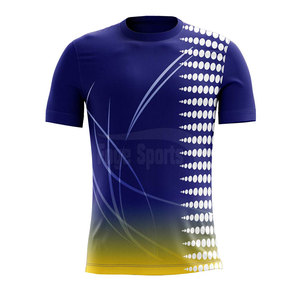 เสื้อฟุตบอลทีมมืออาชีพ ระบายอากาศได้ดี น้ำหนักเบา แขนสั้น สวมใส่สบาย แห้งเร็ว สำหรับผู้ชาย - Product Image 5