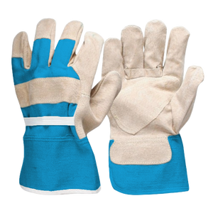 ถุงมือหนังวัวแยกป้องกันไฟฟ้าสถิตย์สำหรับงานหนักของแคนาดาถุงมือนิรภัยเกรดอุตสาหกรรมสำหรับงานสวนกลางแจ้ง - Product Image 6