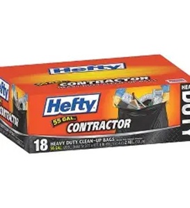 ถุงขยะสำหรับงานหนัก Hefty Contractor ขนาด 42 แกลลอน จำนวน 35 ใบ - Product Image 3
