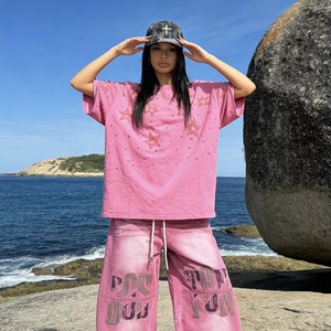 8041/Top Deportivo de Marca de Moda para Mujer, Tejido Transpirable de Jersey, Cuello Redondo, Estilo Corto, Diseño Liso, Camiseta Casual para Gimnasio, Confección de Alta Calidad - Product Image 1