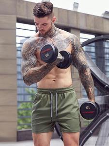 กางเกงขาสั้นผ้าลูกฟูกสำหรับผู้ชายเอวสูงน้ำหนักเบาสวมใส่สบายระบายอากาศได้ดี2025 - Product Image 5