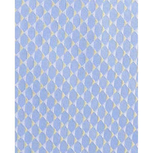 Cravatta da uomo Michael Kors azzurra taglia unica con design a cerchi a specchio in seta - Product Image 3