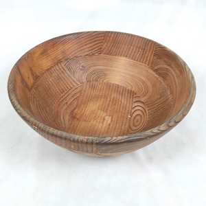 Tazones para Ensalada de Madera de Acacia, Hechos a Mano, Redondos, con Cristal Cerámico, Utensilios de Cocina - Product Image 1