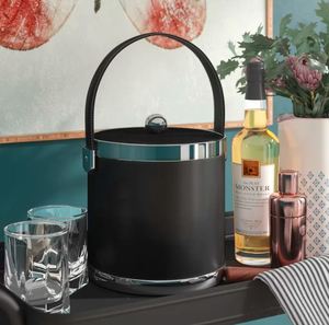 Stylish Black Iron <b>Coal</b> Bucket in Durable Steel with Unique Round Shape Perfect for Indoor Use and Decor - Product Image 3