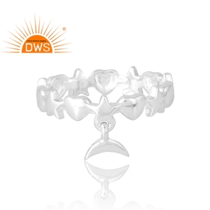 Latest Selling 925 Sterling Silver Bezel Setting Engagement <b>Ring</b> for Women Wedding Party Gift - Product Image 3