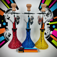 El Bomber Tota Hookah, Meilleures ventes, Chichas en acier inoxydable, Shisha, Sheesha, Chicha, Narghile, Style russe, Coffret cadeau