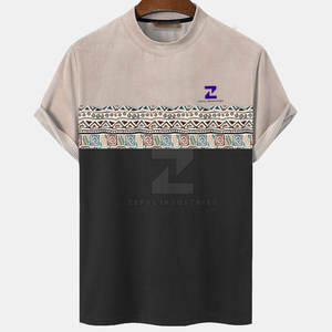 T-shirts pour hommes les plus vendus 100% coton Écologique Respirant Vêtements décontractés Couleurs personnalisées Haute qualité Séchage rapide - Product Image 1