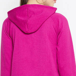 Wholesale Oversized <b>Long</b> Sleeve Casual <b>Women</b> Jersey Hoodie Winter Cotton OEM ODM Customized Design Hooded Collar Animal Pattern - Product Image 5